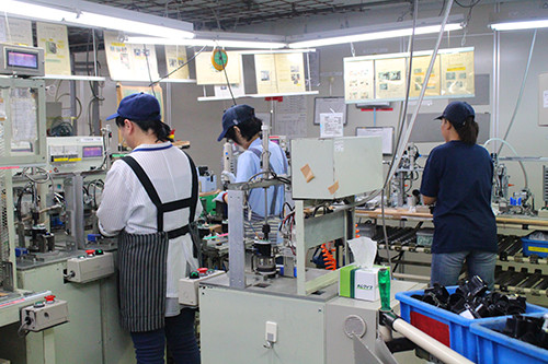 生産ラインでの工夫